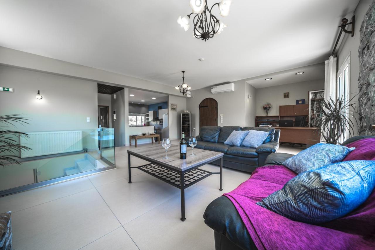 Petronila Luxury Villa With Heated Private Pool Kissamos Exterior photo